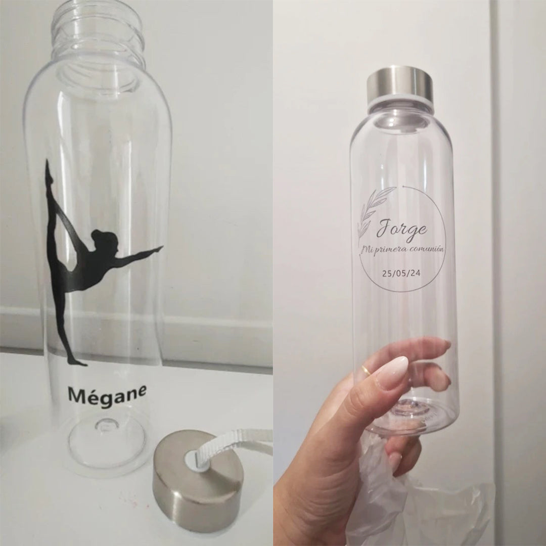 Personalised water bottle