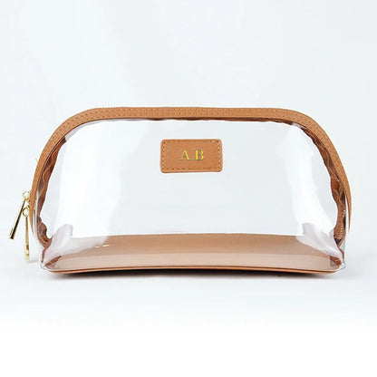 Personalised Cosmetic Case - Tan